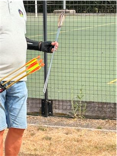 The type of arrow used